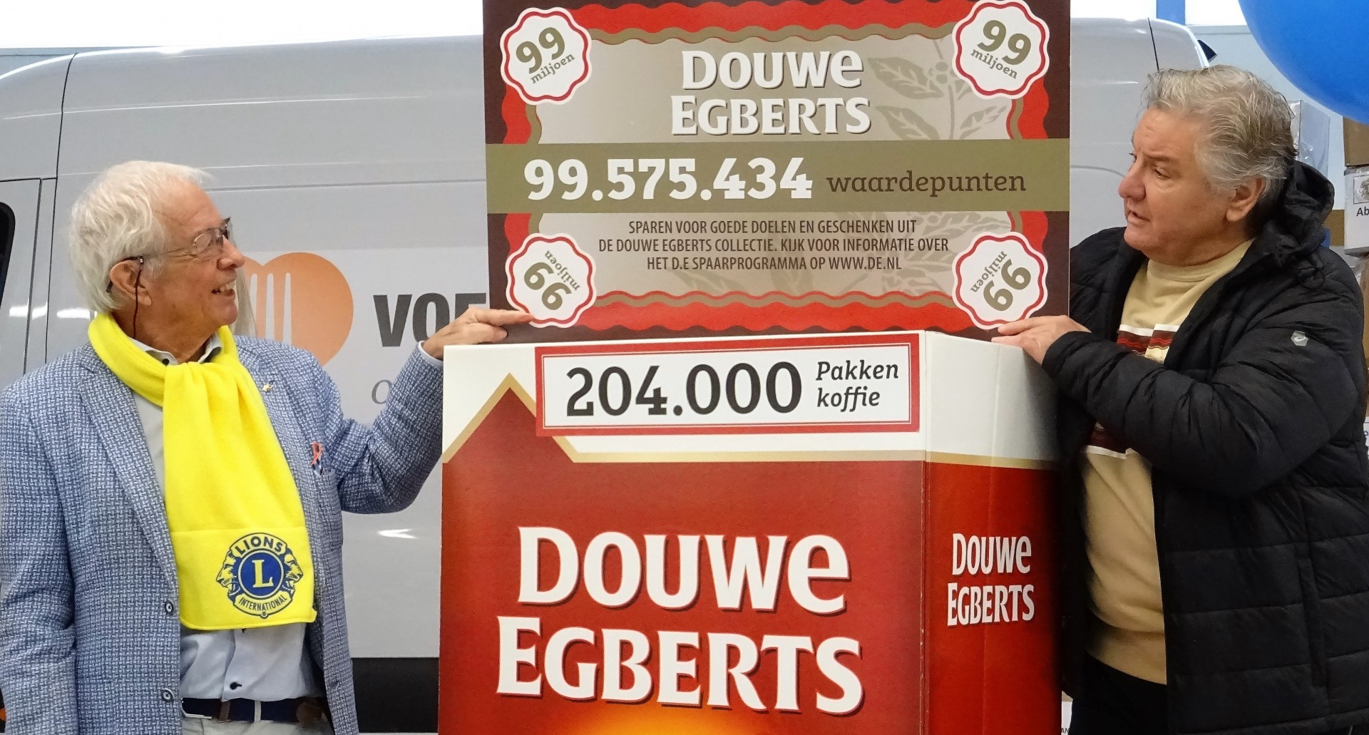 Lions Douwe Egberts Waardepuntenactie Voorburg